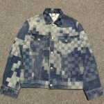 Louis Vuitton  Damier Classic Denim Jacket - Ready-to-Wear（1AFHUW）