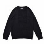 Stone Island 503A7 Wappen Patch Men's Knit（7515503A7-V0099） - 图片 2