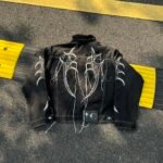 THUG CLUB Tribal Tree Denim Jacket（TCFW-100-01） - 图片 2