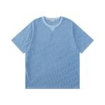 Dior Oblique T-Shirt Relaxed Fit In Terry Cotton Jacquard（113J692A0614-C575）