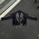 THUG CLUB Tribal Tree Denim Jacket（TCFW-100-01） - 图片 8