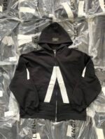 Balenciaga Music Archive Series Connected Zip Up Medium Fit Hoodie （744457TQVA61561） - 图片 3