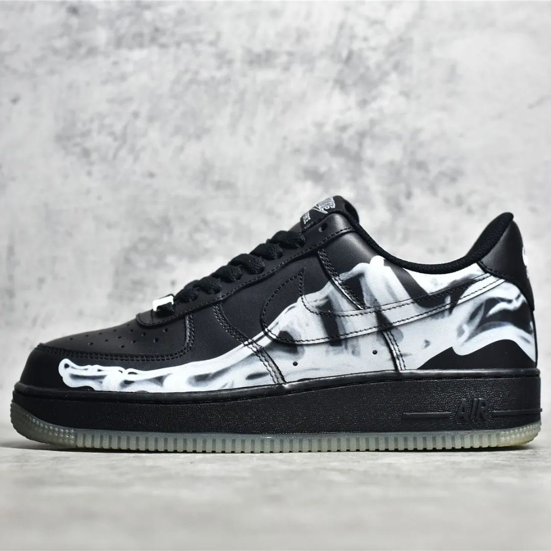 imageName1686967672952 NIKE AIR FORCE 1 LOW "BLACK SKELETON"(BQ7541-001) - 图片 1
