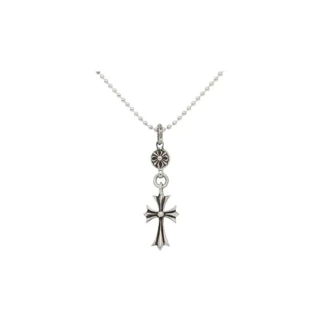 imageName1709520657656 CHROME HEARTS クロムハーツ クラシックなクロスフラワーネックレス(CHROME HEARTS 003) - 图片 1