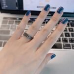 Gucci Ring Double G Silver Black（551899-J8400-0811） - 图片 5