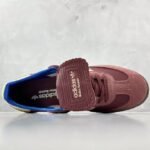 Wales Bonner × adidas Samba Nylon Low "Fox Brown/Sandy Beige/Lucky Blue"（IE0579） - 图片 3