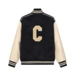 CELINE Oversized Wool Varsity Jacket "Black"（2V56D896C-38NO） - 图片 2
