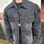 Balenciaga Inkjet Print Washed Jacket (783697THW254245-2） - 图片 12