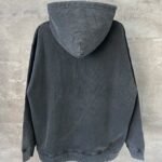 Balenciaga Logo Drawstring Hoodie (578135TGV74） - 图片 2
