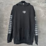 Balenciaga BB Paris Icon Medium Fit Hoodie (570811TMVG69034）