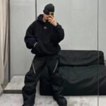 BALENCIAGA HOODED FLEECE JACKET WITH HOOD (810113TQQ02-1000） - 图片 11