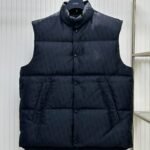 Dior Oblique Lightweight Puffer Vest Technical Jacquard "Black"（513C415A6479C989）