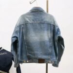 MIUMIU Denim blouson jacket（GWB195-1373-F0076-S-OOO） - 图片 2