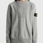 Stone Island 503A7 Wappen Patch Men's Knit（7515503A7-V0099） - 图片 16