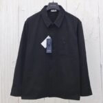 DIOR CD Icon embroidered shirt in cotton gabardine（513C542A6472_C989）