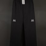 BALENCIAGA x Under Armour ® Baggy Sweatpants "Black/White"(809709TRVB89034）