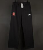 Balenciaga Soccer Baggy Sweatpants 'Black'（777708TPVW31070）