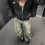 Acne Studios  Loose fit jeans (BK0683-MID BLUE） - 图片 2