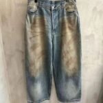 Acne Studios Super baggy fit jeans (B00381）