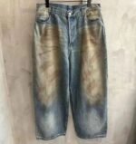 Acne Studios Super baggy fit jeans (B00381）