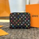 Louis Vuitton x Takashi Murakami Zippy Coin Purse Monogram "Multicolor"（M13409-bl）