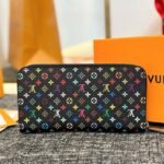Louis Vuitton Monogram Multicolor Zippy Wallet Round Zipper Long Wallet（M13992）