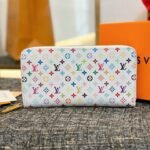 Louis Vuitton Monogram Multicolor Zippy Wallet Round Zipper Long Wallet（M13992） - 图片 4