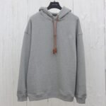 Loewe Relaxed Fit Hoodie 'Grey Melange'  (H526Y25X53-1440）