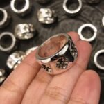 Chrome hearts wide concave cross ring（CHROME HEARTS 296） - 图片 3