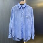 DIOR AND HYLTON NEL oversized shirt（583C559A3006-C585）