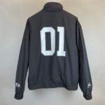 BALENCIAGA Men's Basketball Series Tracksuit Jacket "Black" (822226TPQ381000） - 图片 2