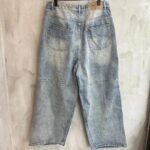 BALENCIAGA Men's George V Baggy Pants "Light Blue"（814161TNW655760） - 图片 2