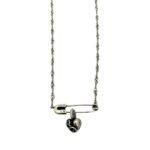 Chrome hearts stone pin necklace（CHROME HEARTS 319）