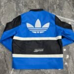 Adidas RACING V-DAY PLEATHER JACKET（JM8032） - 图片 3