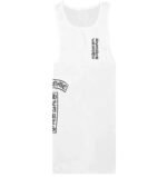 Chrome Hearts Ribbed Cross Side Logo Tank Top (CHROME HEARTS A002）