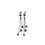 Chrome Hearts Cross Tassel Stud Earrings（CHROME HEARTS 352） - 图片 2