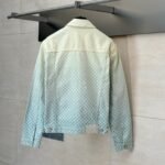Louis Vuitton Men's Damier Gradient Jacquard Denim Jacket（1AGTET） - 图片 2