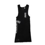 Chrome Hearts Ribbed Cross Side Logo Tank Top (CHROME HEARTS A002） - 图片 2