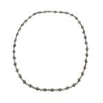 CHROME HEARTS Sterling Silver Cross Necklace（CHROME HEARTS 359）