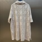 DIOR Short sleeve shirt in cotton and cashmere（493M530AT840-C080） - 图片 2