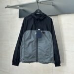 PRADA iron Gray Re-nylon Jacket (SGC601-1WQ9-F0N5A-S-BOO）