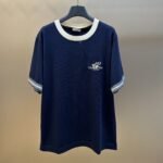 Dior Homme Stripe-Trim Crewneck T-Shirt（593M635A7023-C582）