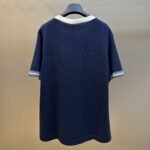 Dior Homme Stripe-Trim Crewneck T-Shirt（593M635A7023-C582） - 图片 2