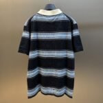 DIOR FW25 Polo Shirt Men's Blue（593M809A7015-C580） - 图片 2