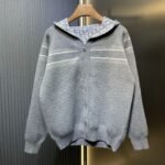 DIOR Sweatshirts Women's Gray（054G12AM055-X8270）