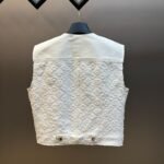 Louis Vuitton MONOGRAM Sleeveless denim jacket with floral print（1AHJRU） - 图片 2