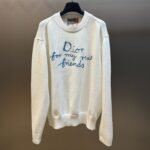 DIOR Logo Intarsia Crewneck Knit Sweater（583M618A3003-C570）