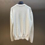 DIOR Logo Intarsia Crewneck Knit Sweater（583M618A3003-C570） - 图片 3