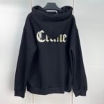 CELINE Zipped Hoodie 'Black/White'  (RY09I670Q-38AW） - 图片 2