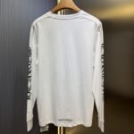 CHROME HEARTS neck logo T-shirt black x white (CH-066） - 图片 4